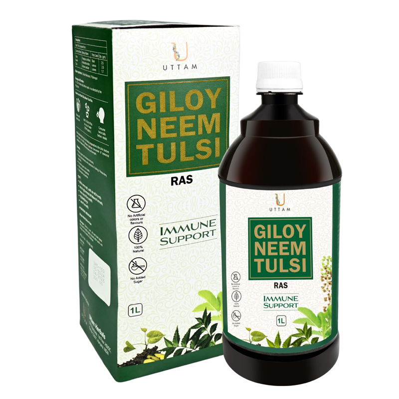 Giloy Neem Tulsi Ras - 1 Liter